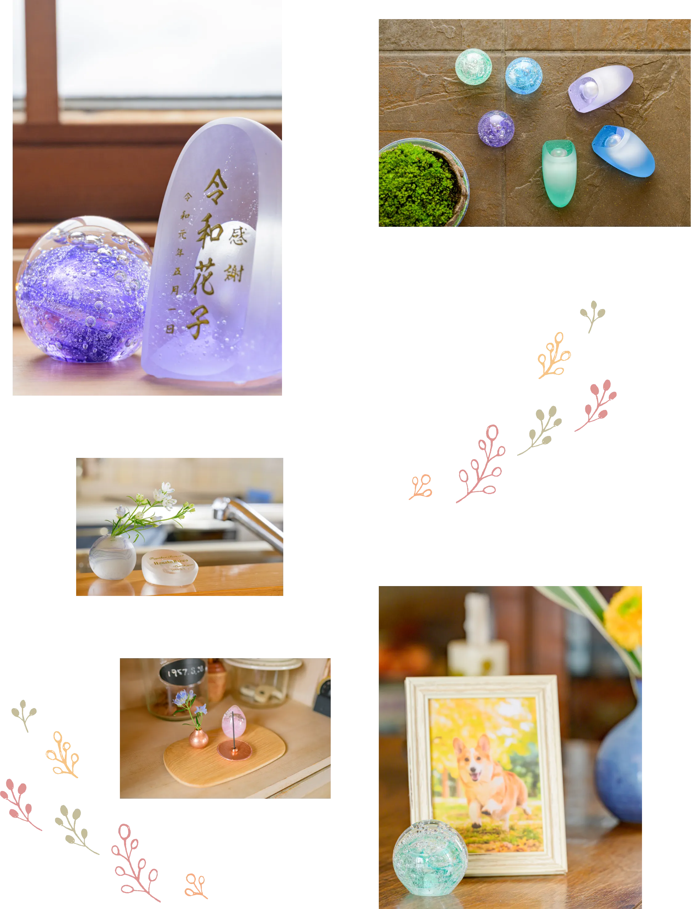 様々な商品の写真